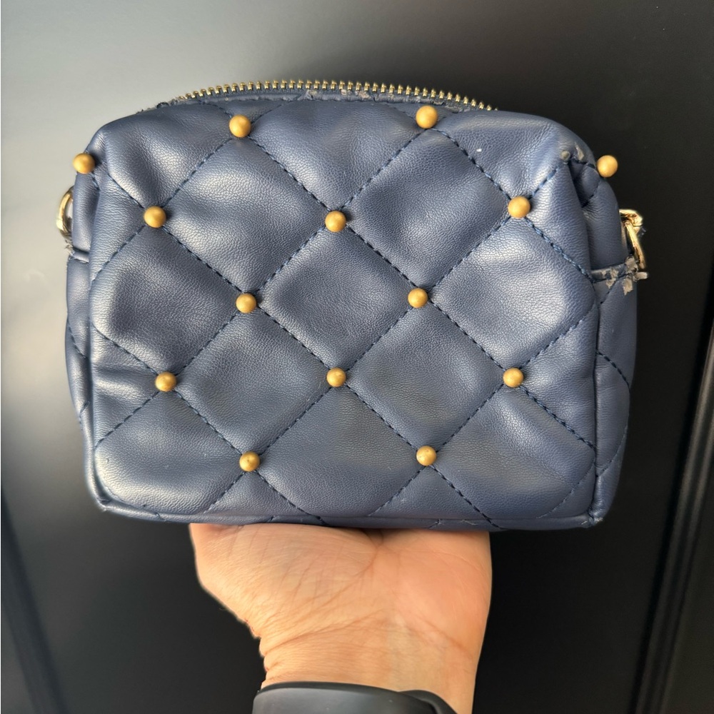 Neiman Marcus Navy Bag
